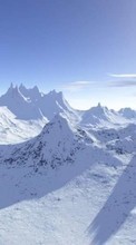 Scaricare immagine Mountains,Landscape,Snow sul telefono gratis.