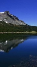 Scaricare immagine 240x320 Landscape, Water, Mountains sul telefono gratis.