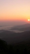 Mountains,Landscape,Sunset per LG Optimus Chic E720