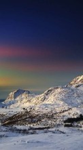 Scaricare immagine Mountains,Landscape,Winter sul telefono gratis.