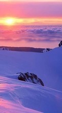 Scaricare immagine Mountains,Landscape,Winter sul telefono gratis.