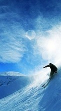 Scaricare immagine Sport, Winter, Mountains, Snow sul telefono gratis.