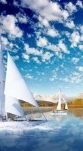 Scaricare immagine Yachts,Landscape,Transport sul telefono gratis.