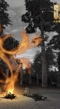 Scaricare immagine 320x480 Games, Fire, Bonfire, S.T.A.L.K.E.R. Shadow of Chernobyl sul telefono gratis.