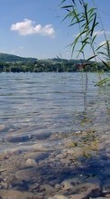 Scaricare immagine Landscape, Water, Stones, Lakes sul telefono gratis.
