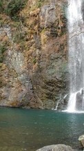 Scaricare immagine 320x240 Landscape, Water, Stones, Waterfalls sul telefono gratis.
