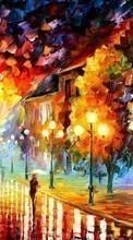 Scaricare immagine 1024x768 Paintings, Autumn, Nature sul telefono gratis.