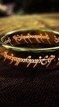 Scaricare immagine Cinema, Rings, Objects, The Lord of the Rings sul telefono gratis.