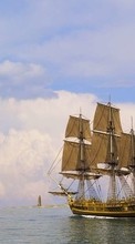 Scaricare immagine Transport, Water, Sky, Ships, Sea sul telefono gratis.