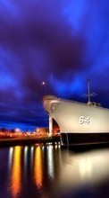 Scaricare immagine Ships, Sea, Weapon, Transport sul telefono gratis.