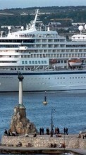 Scaricare immagine Ships, Sea, Landscape, Transport sul telefono gratis.