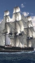 Scaricare immagine Ships, Sea, Landscape, Transport sul telefono gratis.