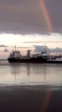 Scaricare immagine Ships,Sea,Landscape,Transport sul telefono gratis.