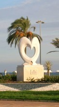 Love, Monuments, Landscape, Hearts per Sony Ericsson Xperia ray