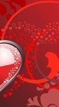 Scaricare immagine 240x400 Hearts, Love, Valentine&#039;s day, Drawings sul telefono gratis.