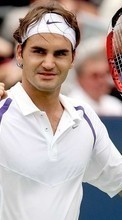 Scaricare immagine People, Men, Roger Federer, Sports, Tennis sul telefono gratis.