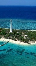 Scaricare immagine Lighthouses, Sea, Landscape sul telefono gratis.