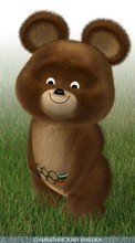 Scaricare immagine Bears, Olympics, Drawings sul telefono gratis.