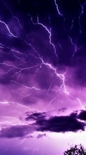 Scaricare immagine Lightning,Sky,Landscape sul telefono gratis.