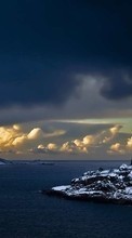 Scaricare immagine 240x400 Landscape, Sky, Sea sul telefono gratis.
