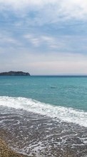 Scaricare immagine Sea, Sky, Landscape, Beach sul telefono gratis.