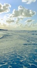 Scaricare immagine Sea, Sky, Nature, Beach, Water sul telefono gratis.