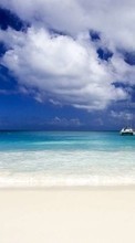 Scaricare immagine Landscape, Water, Sky, Sea, Beach sul telefono gratis.