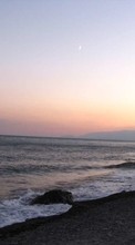 Scaricare immagine 240x320 Landscape, Water, Sunset, Sky, Sea, Beach sul telefono gratis.