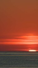 Scaricare immagine Sea, Sky, Nature, Sun, Sunset sul telefono gratis.