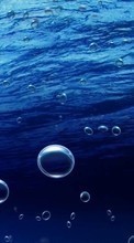 Scaricare immagine Sea, Landscape, Bubbles, Water sul telefono gratis.