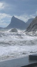 Scaricare immagine Sea,Landscape,Waves sul telefono gratis.