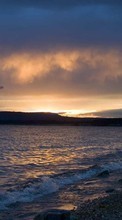 Scaricare immagine Sea, Landscape, Sunset sul telefono gratis.