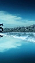 Scaricare immagine Motorcycles,Landscape,Transport sul telefono gratis.