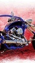 Scaricare immagine 240x400 Transport, Motorcycles, Drawings sul telefono gratis.
