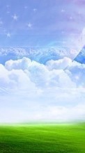 Scaricare immagine 1024x600 Landscape, Sky, Clouds sul telefono gratis.