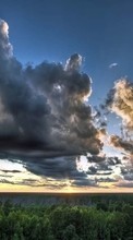 Scaricare immagine 320x480 Landscape, Sky, Clouds sul telefono gratis.