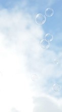 Scaricare immagine Sky, Clouds, Landscape, Bubbles sul telefono gratis.