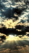 Scaricare immagine Sky,Clouds,Landscape,Sun sul telefono gratis.