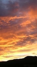 Scaricare immagine Landscape, Sunset, Sky, Clouds sul telefono gratis.