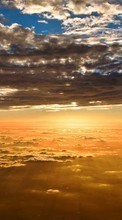 Scaricare immagine Sky, Clouds, Landscape, Sunset sul telefono gratis.