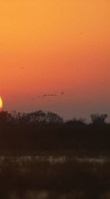 Scaricare immagine 540x960 Landscape, Sunset, Sky, Sun sul telefono gratis.