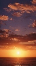 Scaricare immagine 240x320 Landscape, Sunset, Sky, Sun sul telefono gratis.