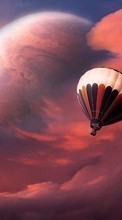 Scaricare immagine Sky, Transport, Balloons sul telefono gratis.