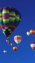 Scaricare immagine Sky, Transport, Balloons sul telefono gratis.
