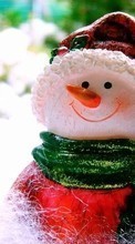 Scaricare immagine Snowman, Objects, Winter sul telefono gratis.