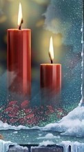 Scaricare immagine New Year, Holidays, Pictures, Christmas, Xmas, Candles sul telefono gratis.
