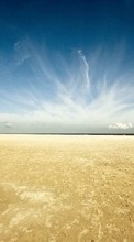 Scaricare immagine Clouds,Landscape,Beach sul telefono gratis.