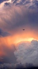 Scaricare immagine Clouds,Landscape,Sunset sul telefono gratis.