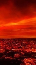Scaricare immagine Fire,Landscape sul telefono gratis.