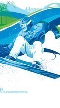 Scaricare immagine 240x320 Sport, Winter, Olympics, Drawings, Snowboarding sul telefono gratis.